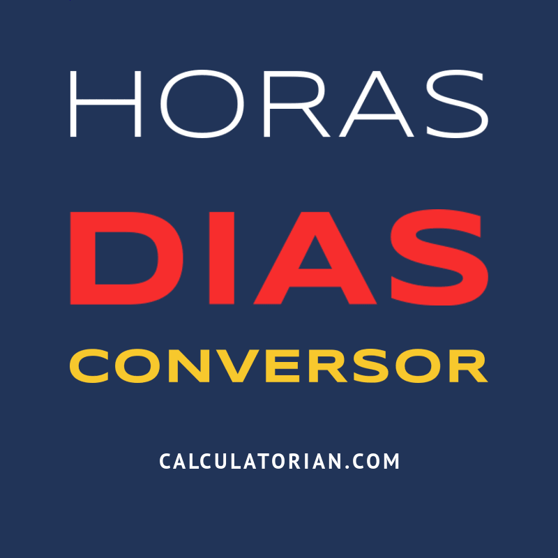 Converter De Horas Para Dias